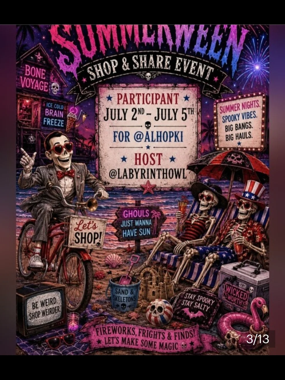 Summerween Shop & Share